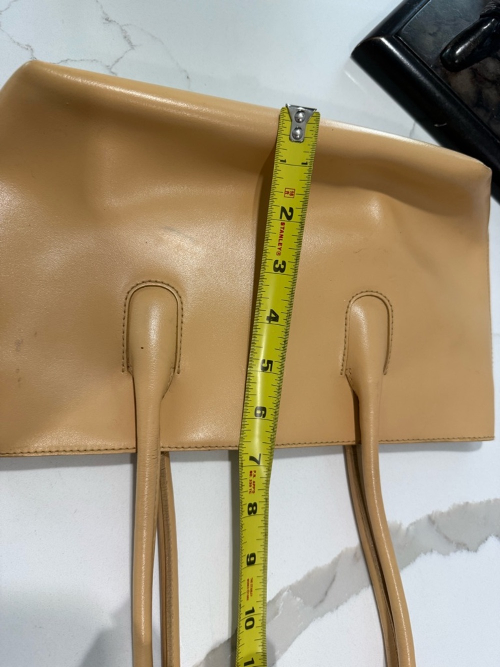Furla : timeless Italian leather luxury Tan Mini Bag - Picture 11 of 12